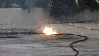 Se espera el arribo de la CFE para atender el problema