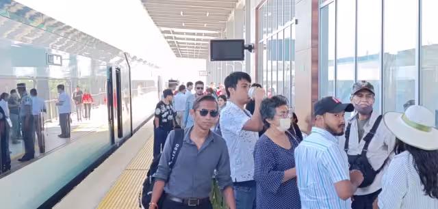 De 5 a 10 personas que usaban el transporte en un principio, han pasado a usarlo hasta 100 por día