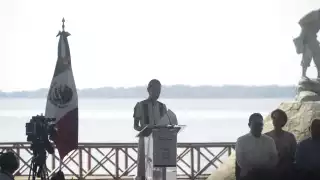 La presidenta de México también anunció la construcción del Tren del Norte México-Nuevo Laredo