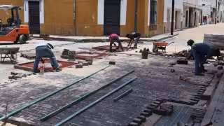 Avanzan las obras en San Juan mientras Santa Lucía y La Mejorada esperan turno con permisos del INAH en proceso