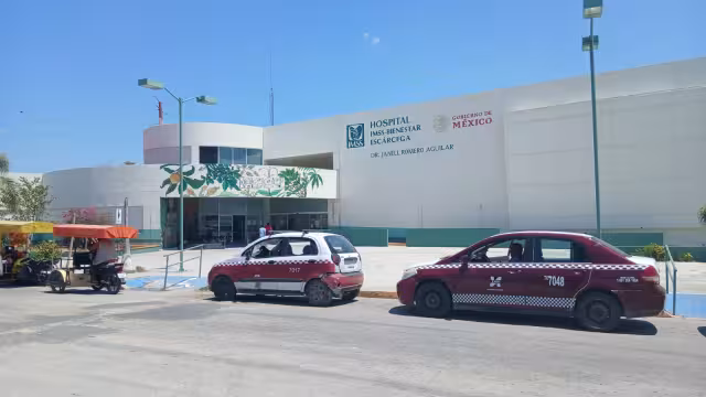 El hombre baleado fue trasladado al hospital IMSS-Bienestar Janell Romero Aguilar.