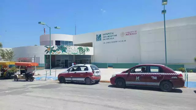 El hombre baleado fue trasladado al hospital IMSS-Bienestar Janell Romero Aguilar.
