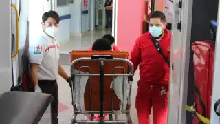 Los heridos fueron trasladados a diferentes hospitales