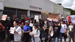 Mérida registra movilización contra el sionismo y en defensa de los recursos hídricos