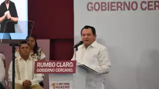 El gobernador Joaquín Díaz Mena refrendó su compromiso con los yucatecos