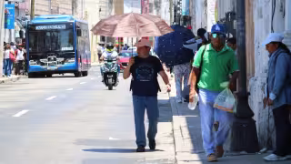 Yucatán arde con temperaturas de hasta 40 grados