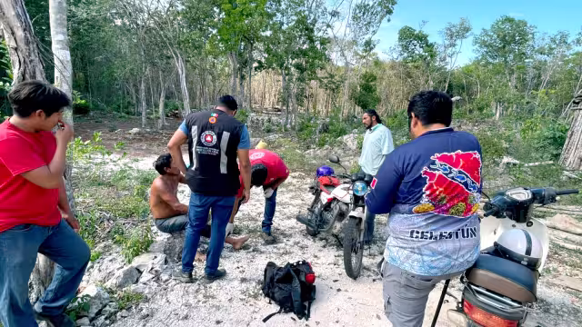 Aproximadamente a las tres y media de la tarde se avisó a las autoridades la ubicación de Ariel N