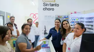 El gobierno de Quintana Roo y el Ayuntamiento de Solidaridad inauguraron la primera unidad médica del programa “Salud sin tanto choro” en Villas del Sol.
