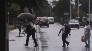 Se espera que las lluvias inicien durante el horario de la tarde