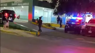 Una movilización policial se originó por el reporte de una persona herida con arma de fuego