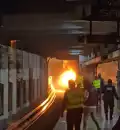 El fuego alertó a los cuerpos de emergencia de la CDMX.