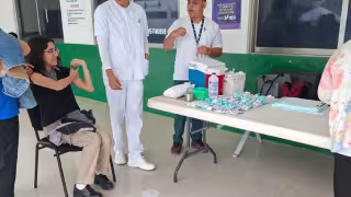 nstancias sanitarias revelaron que para contener la propagación de la enfermedad continúan con la vacunación