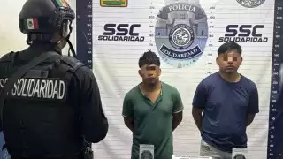 Los dos hombres quedarán a disposición de la FGE