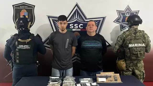 La detención se realizó en la supermanzana 248 de Cancún