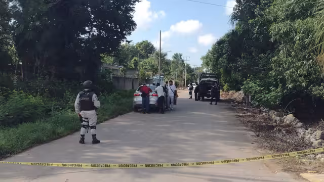 Taxista es atacado con arma de fuego por una pareja en Felipe Carrillo Puerto