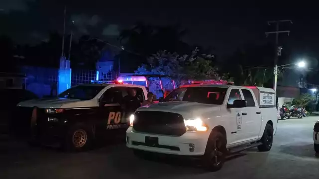 El joven fue trasladado de emergencia a un hospital