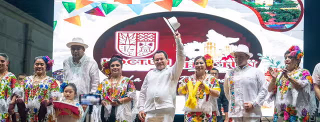El Gobernador electo asistió al aniversario 135 de Hoctún como villa