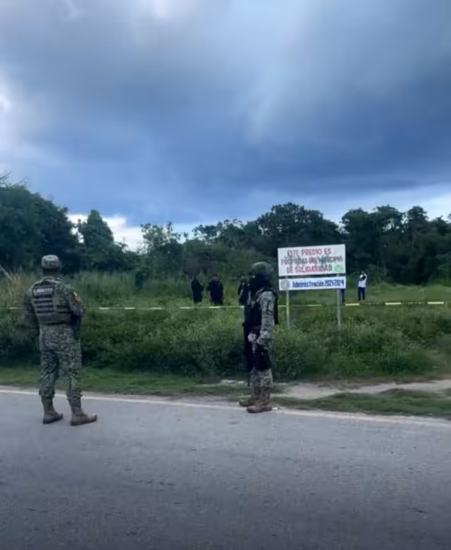 Cuerpo de un hombre es encontrado sin vida y quemado en Puerto Aventuras