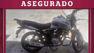 Caen por robo de motocicleta en Ciudad del Carmen: SPSC asegura a un sujeto