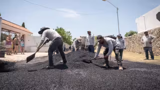 Arrancan trabajos de bacheo en 81 calles de la colonia Leandro Valle de Mérida