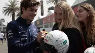 Colapinto en el GP de México lo sintió como en casa