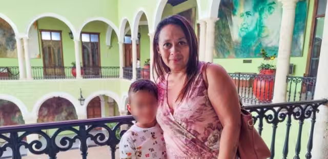 Heidy y Jorgito agradecieron el apoyo del gobernador Joaquín Díaz Mena