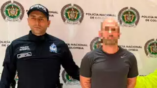 Así fue la detención en Colombia de un presunto líder de red de trata de personas en Yucatán: VIDEO 