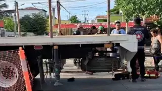 Joven  pierde la vida al ser atropellada por unidad pesada frente a Palmira de Ciudad del Carmen