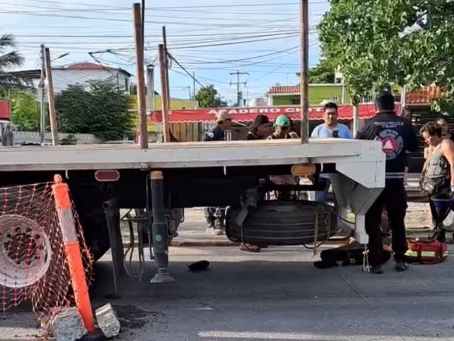 Testigos llamaron al número de emergencias al percatarse de lo sucedido