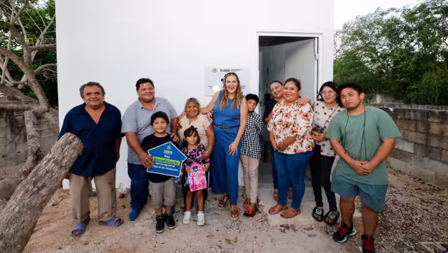 La acción fue encabezada por la alcaldesa Cecilia Patrón, quien destacó la importancia de estas obras.