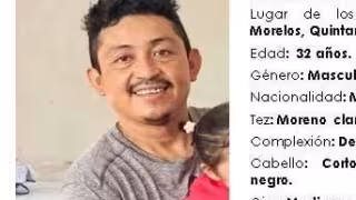 Autoridades mantienen activa la búsqueda de Edgar Joel Acosta Blanco, de 32 años de edad