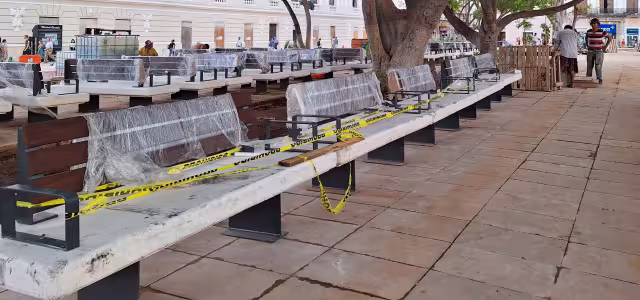 El INAH analiza los elementos que se incluyen en la remodelación de la Plaza Grande de Mérida