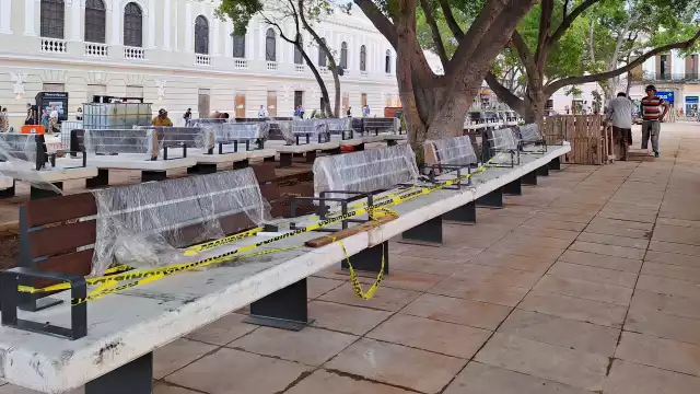 El INAH analiza los elementos que se incluyen en la remodelación de la Plaza Grande de Mérida