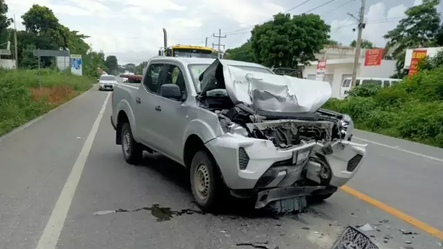 Choque en Felipe Carrillo Puerto deja daños por más de 60 mil pesos