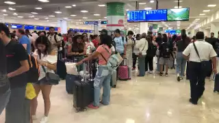 Aeropuerto de Cancún continúa sin superar los 500 vuelos al día 