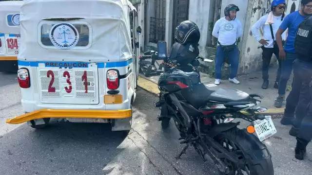 La motocicleta y mototaxi involucrados llegaron a un acuerdo con sus aseguradoras.