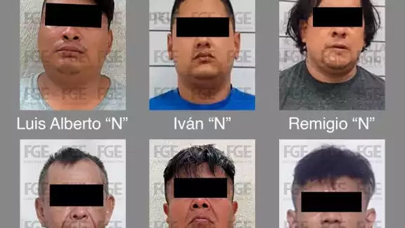 La FGE obtuvo la vinculación a proceso para seis individuos.