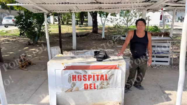 Debido a su discapacidad, su negocio es la única fuente de economía para su familia y él