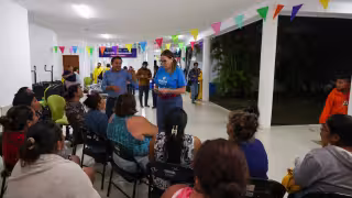 El refugio se encuentra en calle 88 B x 163 y 161, Col. Emiliano Zapata Sur II.