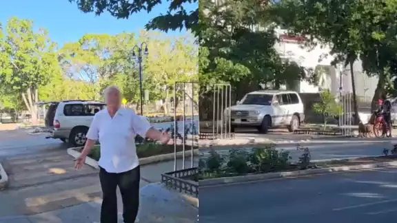 El hombre huyó tras el arribo de la SSP Yucatán El hombre huyó tras el arribo de la SSP Yucatán