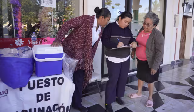 Campeche y Baja California Sur, con menor número de dosis aplicadas