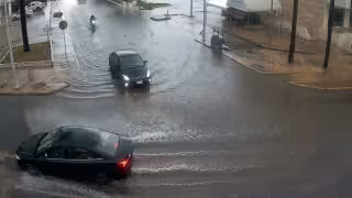 Siguen las lluvias en Campeche por el Huracán Isaías: reportan encharcamientos en calles de la ciudad