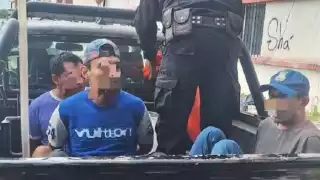 Tres individuos hicieron  un pedido a un lonchero