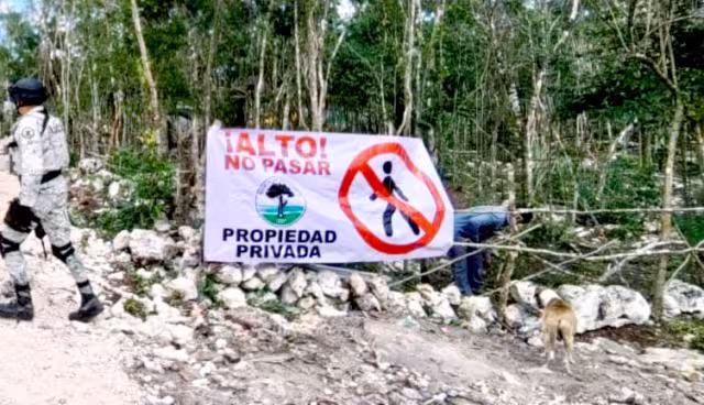 El último caso se presentó en la Zona Industrial, donde familias pretendían ocupar lotes