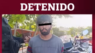 Cae colombiano de 25 años con 16 sobres de presuntos estupefacientes en Campeche