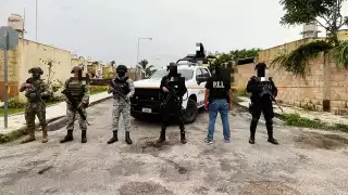 SSP Yucatán asegura drogas y cartuchos en un cateo en Valladolid