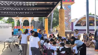 Día del Libro reúne a familias y docentes en Dziuché