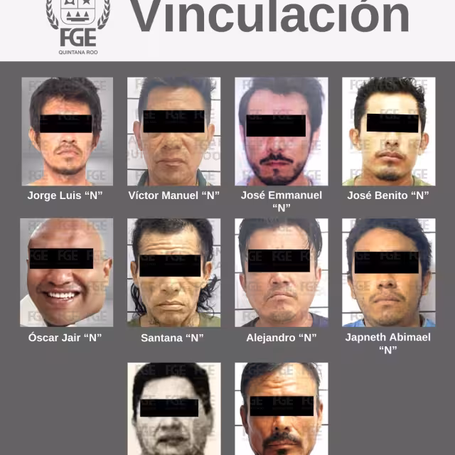 Los hechos se registraron en los municipios de Playa del Carmen, Benito Juárez, Othón P. Blanco y José María Morelos