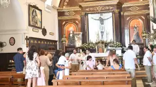 La imagen estará expuesta hasta el 7 de septiembre a la veneración de los feligreses en el Santurario de San Román