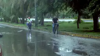 Se prevé que habrá chubascos dispersos, pero durante el día la temperatura alcance 30 grados